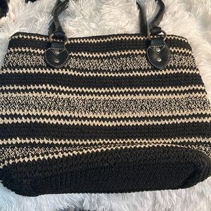 Great black and white bag